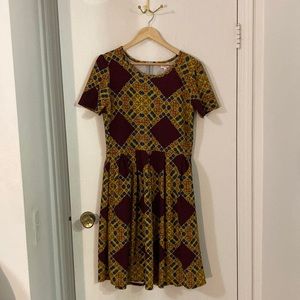LulaRoe Amelia Dress XL